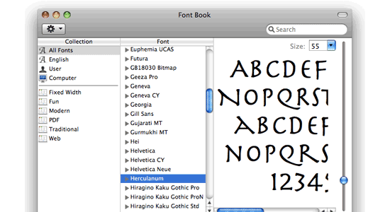 best font program for mac